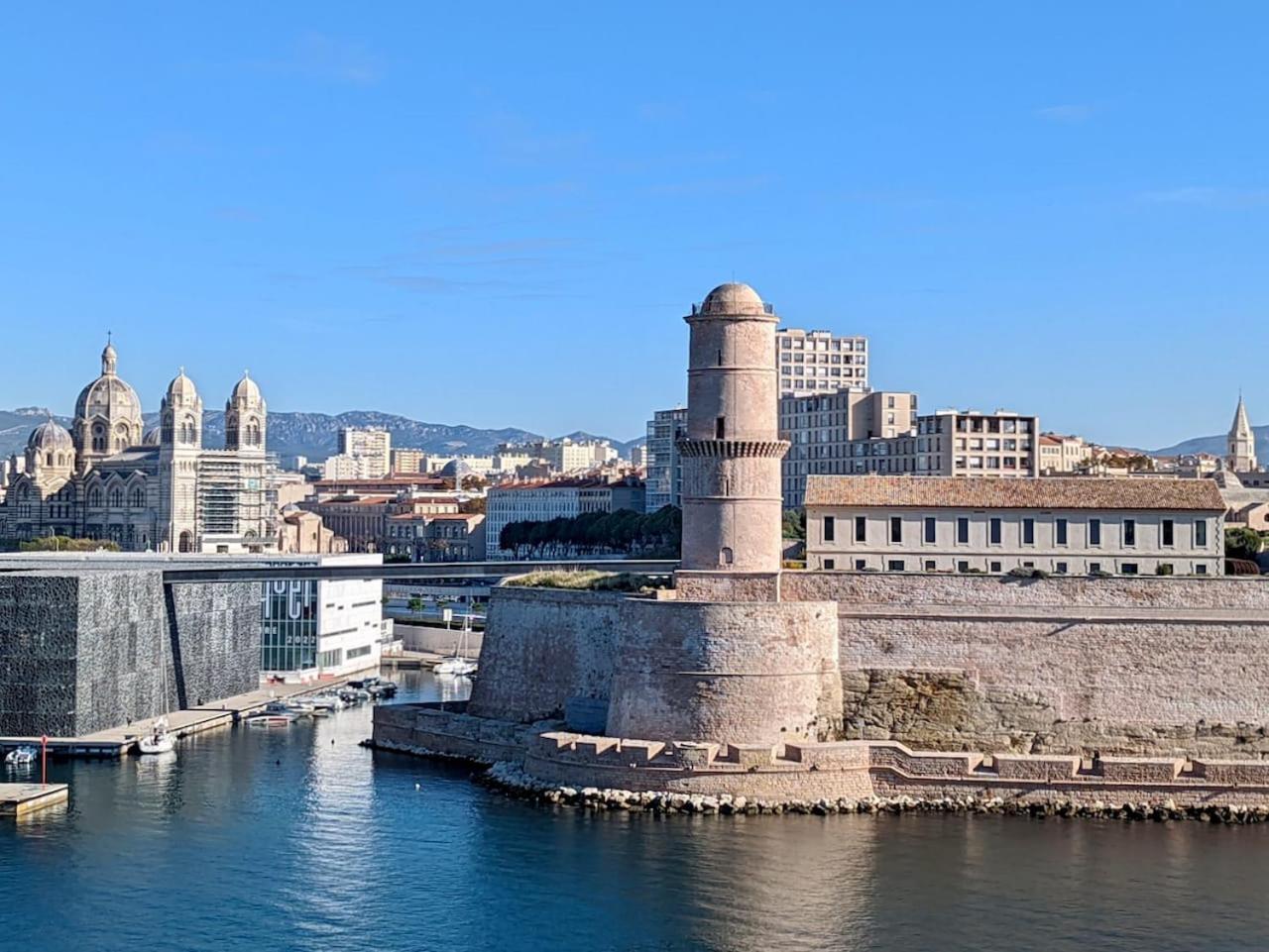 Vue Mer Le Panoramique Vieux-Port De Марсель Екстер'єр фото