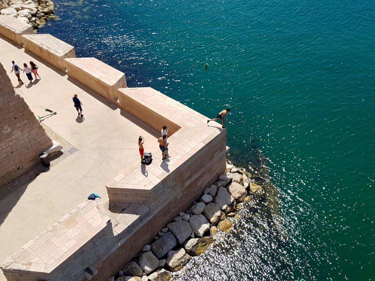 Vue Mer Le Panoramique Vieux-Port De Марсель Екстер'єр фото